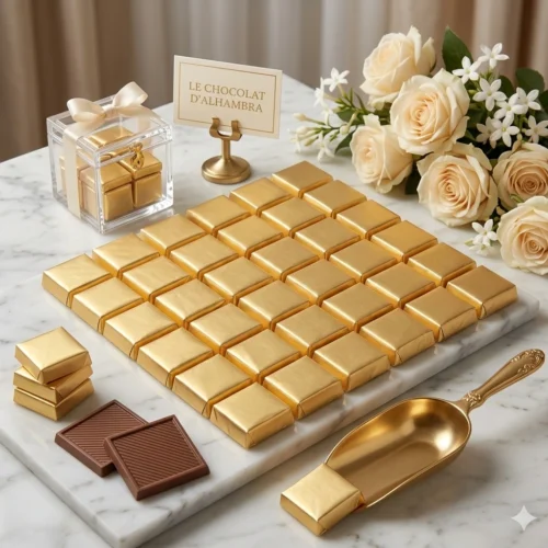 10 Carré de Chocolat Napolitain OR