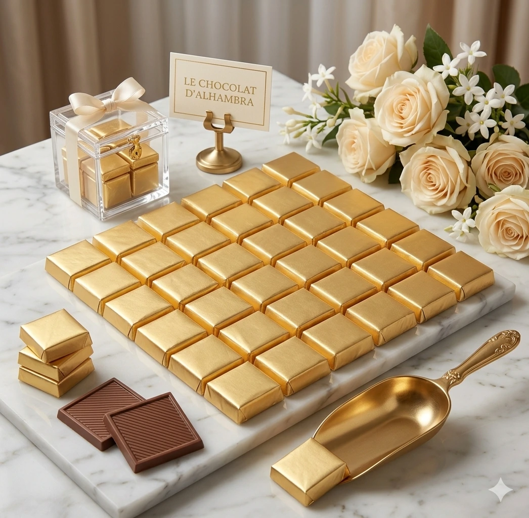 10 Carré de Chocolat Napolitain OR