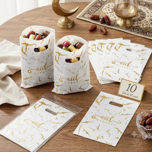 10 Sacs Bonbon Eid Mubarak